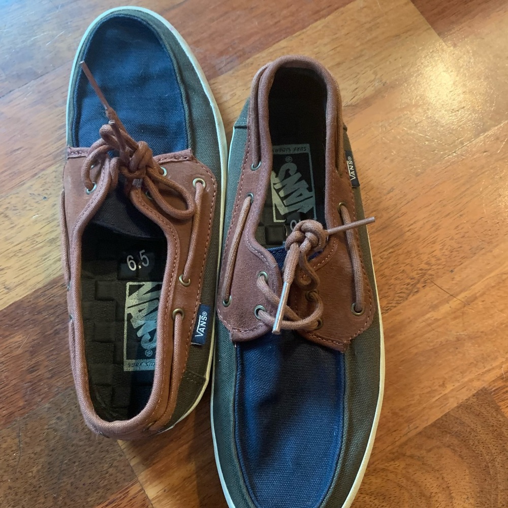 Vans boat shoes